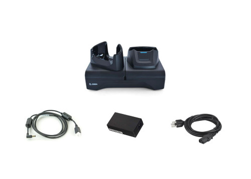 Zebra 2-Slot Charge Only ShareCradle Kit for TC7X Mobile Computers | CRD-TC7X-SE2CPP-01-KIT