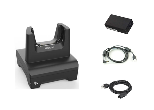 Zebra 1-Slot Charging ShareCradle for RFD40 & RFD90 Sleds | CRD1S0T-RFD49-UNIV-CHG-1R-KIT