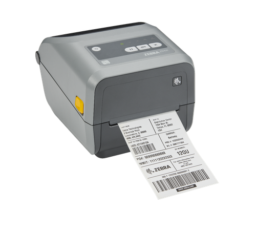 Zebra ZD421C Ribbon Cartridge Desktop Barcode Label Printer | ZD4A042-C01M00EZ/ZD4A043-C01M00EZ/ZD4A042-C01X01EZ/ZD4A043-C01X01EZ