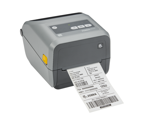 Zebra ZD421C Ribbon Cartridge Desktop Barcode Label Printer | ZD4A042-C01M00EZ/ZD4A043-C01M00EZ/ZD4A042-C01X01EZ/ZD4A043-C01X01EZ