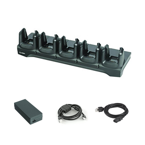 Zebra 5-Slot Charge Only ShareCradle Kit for MC33 Devices | CRD-MC33-5SCHG-01-KIT