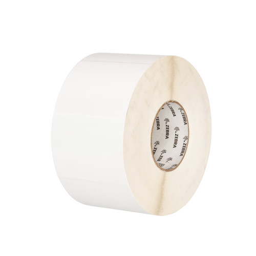 Zebra 4" x 2" Z-Select 4000T Thermal Transfer Paper Label - For Industrial Printers (Case of 4 Rolls - 2,740 Labels per Roll) | 72289-CASE