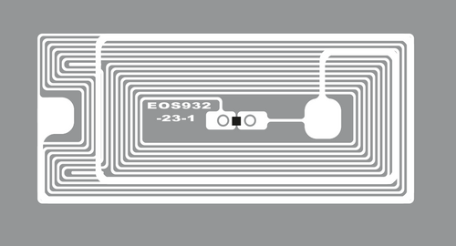 Tageos EOS-932 HF Paper Tag | NXP ICODE SLIX2 | 9300000019