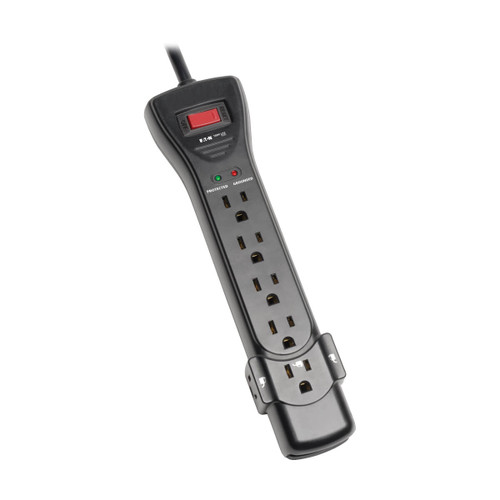 Eaton Tripp Lite SUPER7B 2160 Joules 7-Outlet Black Surge Protector | SUPER7B