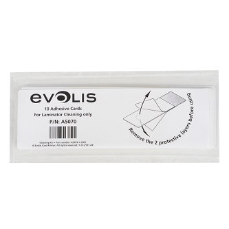 Evolis A5070 Adhesive Card Cleaning Kit | A5070