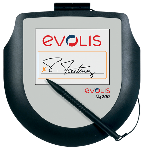 Evolis Sig200 Color Signature Pad | ST-CE1075-2-UEVL/ST-CE1075-2-UEVL-MB1
