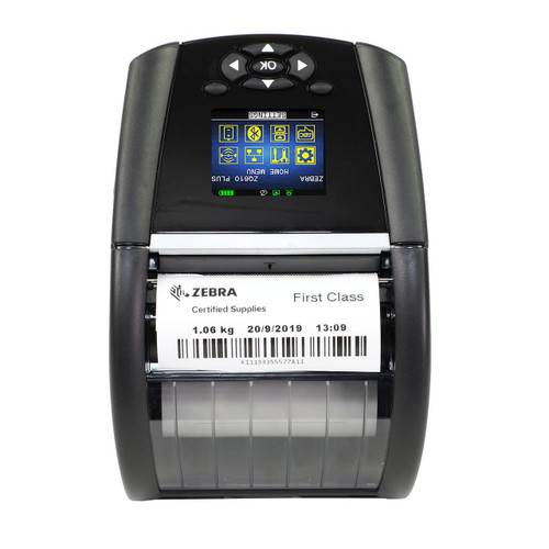 Zebra ZQ610 Plus Linerless Mobile Barcode Label Printer | ZQ61-AUF2004-00/ZQ61-AUX2004-00