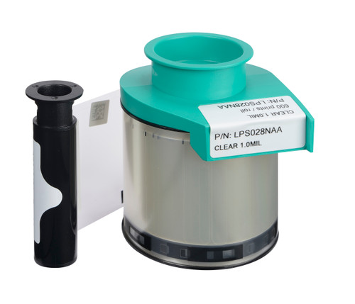 Evolis 1.0 MIL Clear Patch Laminate | For Primacy Card Printers | LPS028NAA-ROLL