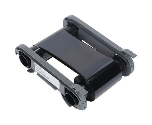 Evolis Standard Monochrome Black Ribbon | For Primacy, Zenius, & Edikio Card Printers | RCT023NAA-ROLL