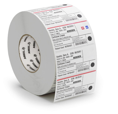Zebra 2" x 1" IQ Color 2000D Direct Thermal Label | For Mobile Printers | Case of 36 Rolls - 450 Labels per Roll | 10020397-CASE