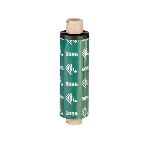 Zebra 4.33" x 984' 5095 Industrial Resin Ribbon | Case of 24 Rolls | 05095BK11030-CASE