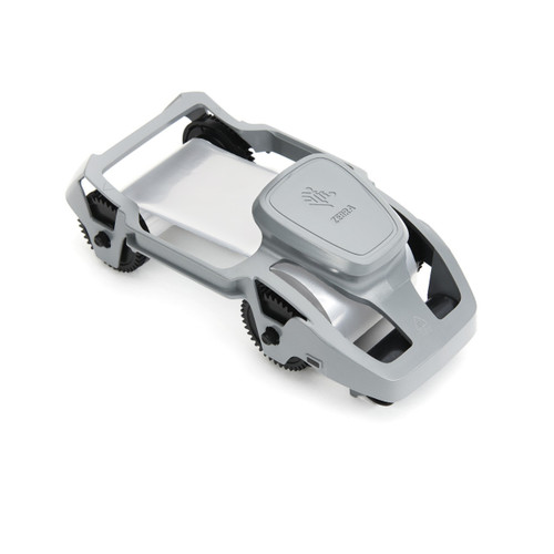 Zebra Mono White Ribbon | For ZC300 Card Printers | Case of 1 Cartridge - 1500 Images Per Cartridge | 800300-309-ROLL