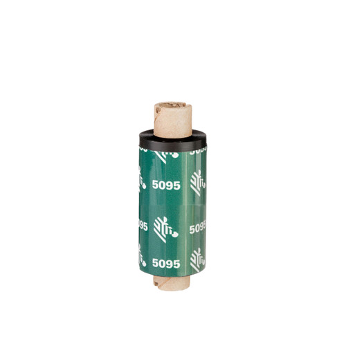 Zebra 3.31" x 243' 5095 Desktop Resin Ribbon | Case of 12 Rolls | 05095GS08407-CASE