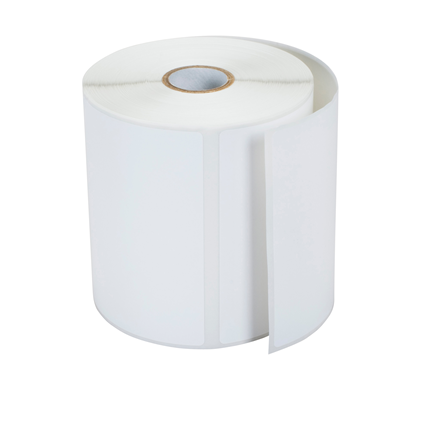 Brother 4" x 6.5" Standard Thermal Paper Labels | For Titan & Desktop Printers | Case of 8 Rolls - 460 Labels per Roll | RD007U1S