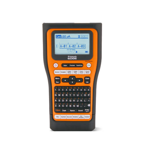 Brother P-Touch Edge 510 Handheld Labeling Printer | PTE510VP/PTE510BP