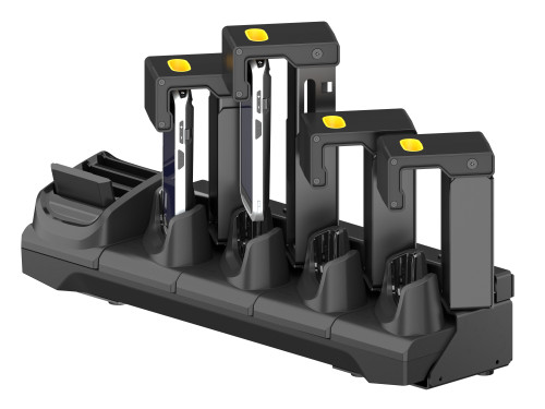 Zebra Guardian Cabinet Locking Kit | For TC73 & TC78 4-Slot + Battery ShareCradles | CS-CRD-LOC-TC73-T