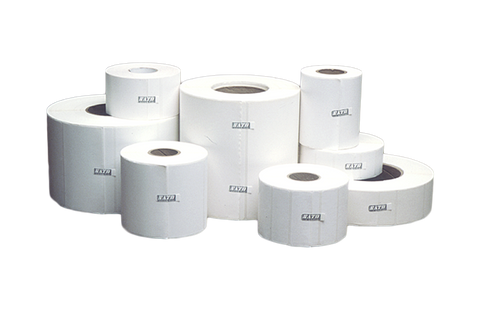 SATO 4" x 2" 125P Direct Thermal Label - For Desktop Printers | Case of 16 Rolls - 390 Labels per Roll | SR75LD-20191-CASE