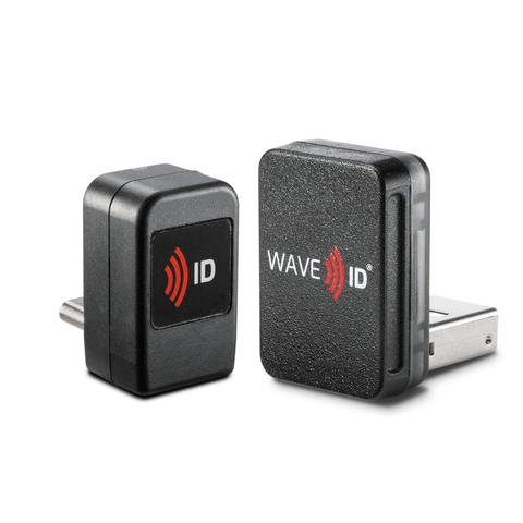 rf IDEAS WAVE ID® Nano Keystroke LF RFID Reader | Vertical Orientation | RDR-60U1AKU/RDR-6011AKU-V2