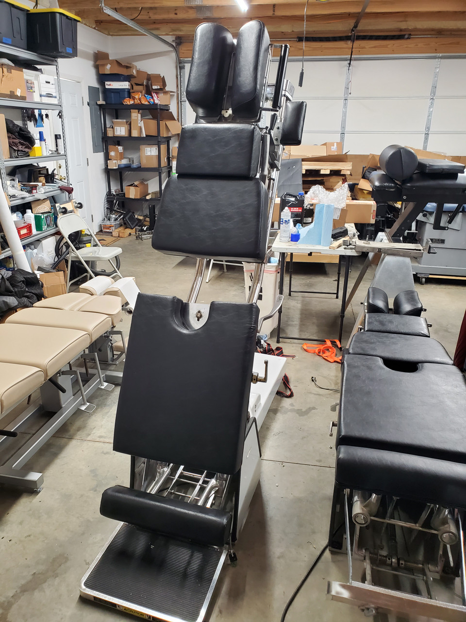 Used Zenith II 220 F Hylo Chiropractic Table - Cervical & Pelvic Drops