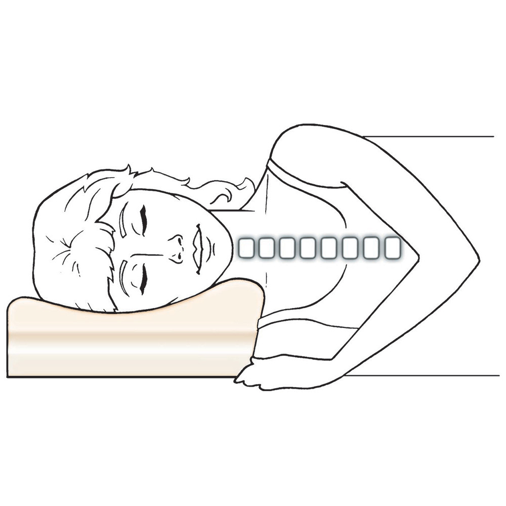 therapeutica sleeping pillow petite