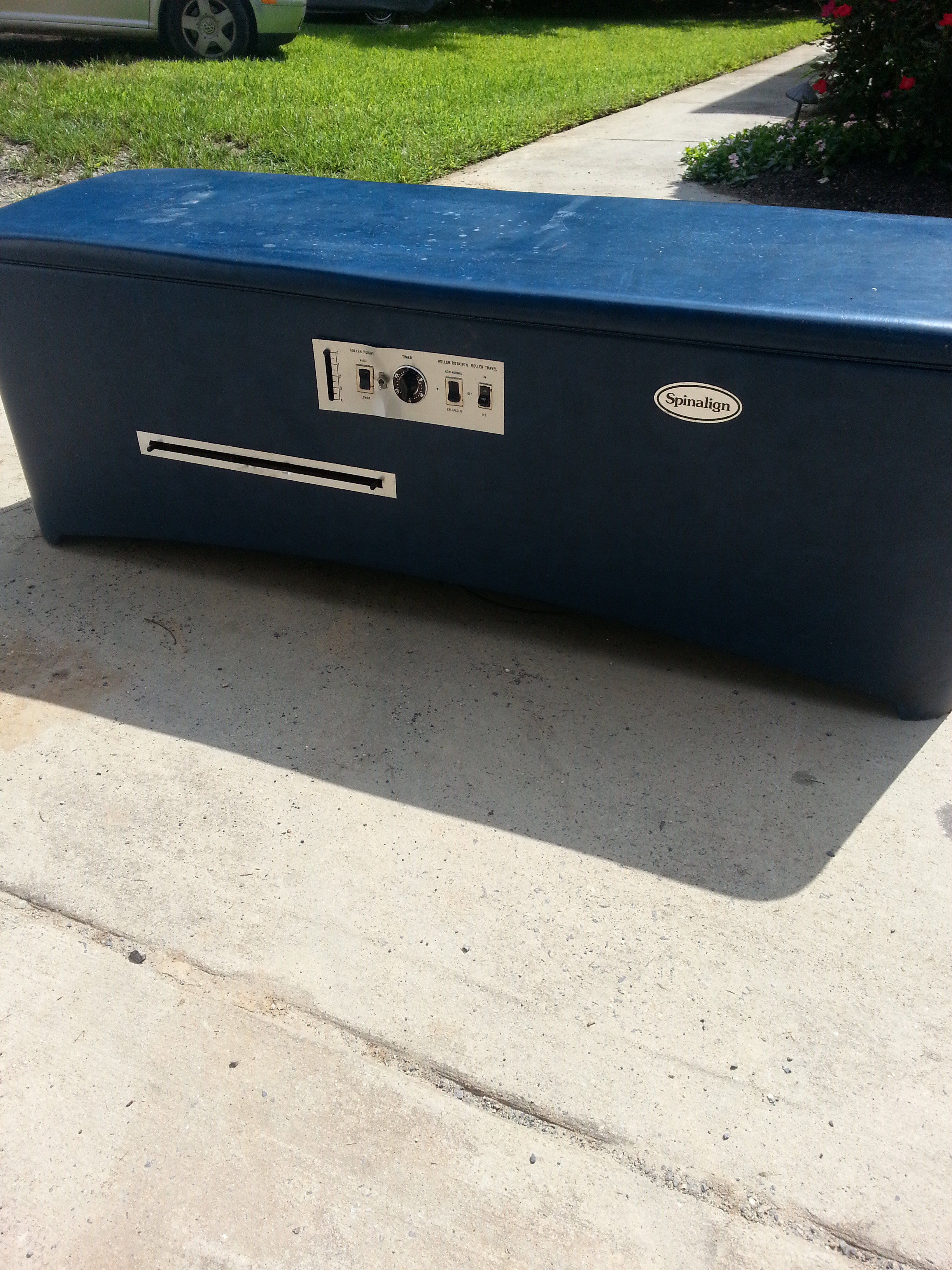 Used reconditioned Spinalator Spinalign Spinal trac roller tables