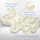 New Core Therapeutica Orthopedic Sleeping Pillow- Size Large 