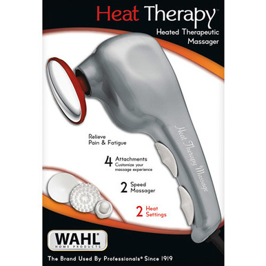 SLF Heat Therapy Massager  Handheld Heating Body Massager with Multiple  Attachments and Speeds