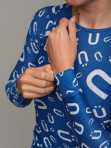 Kostüme #EDIT005 Women’s Long Sleeve Base Layer Cuffs