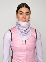 Kostüme #EDIT006 Unisex Purple Neck Warmer Front Womens