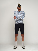 Kostüme Men’s UPF50 Long Sleeve Cargo Cycling Jersey - #EDIT009 (Front)