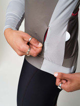 Kostüme Men’s UPF50 Long Sleeve Cargo Cycling Jersey - #EDIT010 Key Pocket