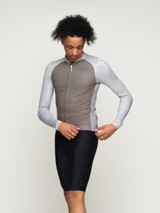 Men’s UPF50 Long Sleeve Cargo Cycling Jersey - #EDIT010