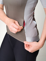 Women’s UPF50 Long Sleeve Cargo Cycling Jersey - #EDIT010