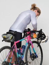 Kostüme Women’s UPF50 Short Sleeve Cargo Cycling Jersey - #EDIT011 rear