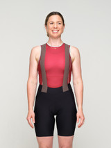 Women's Sleeveless Cycling Base Layer Kostüme #EDIT012 on body