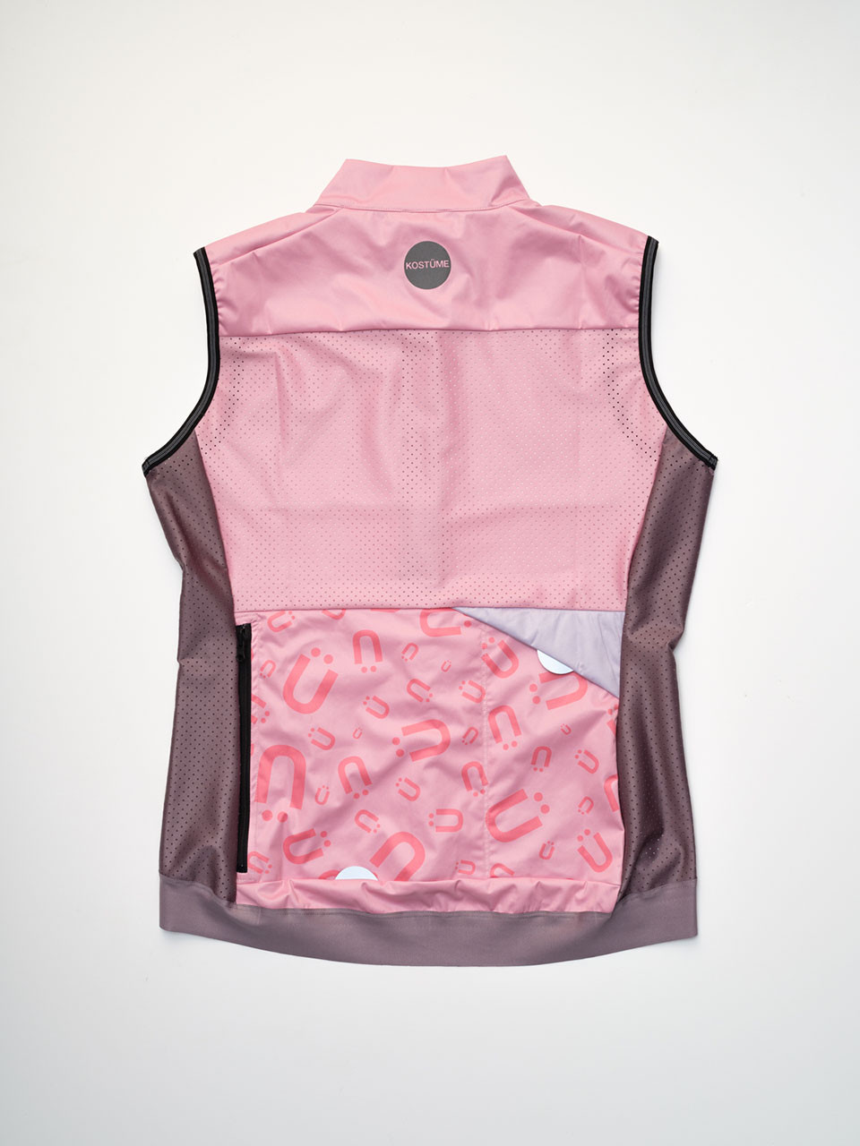EDIT006 Men's Windproof Cargo Gilet (Pink)