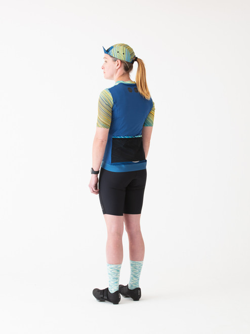 Kostüme cycling apparel #Edit001 Kai and Sunny Women's limited edition short sleeve jersey rear