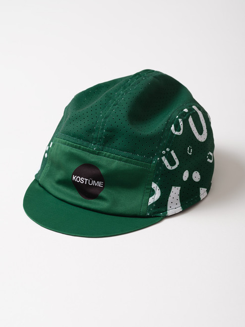 Kostüme #EDIT004 unisex ponytail cycling cap in green