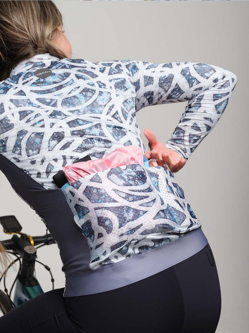Women’s UPF 50 Long Sleeve Cargo Jersey Kostüme #EDIT009 1