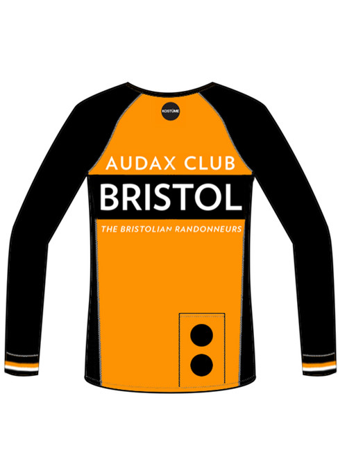 Kostüme x ACB Men's long sleeve base layer rear