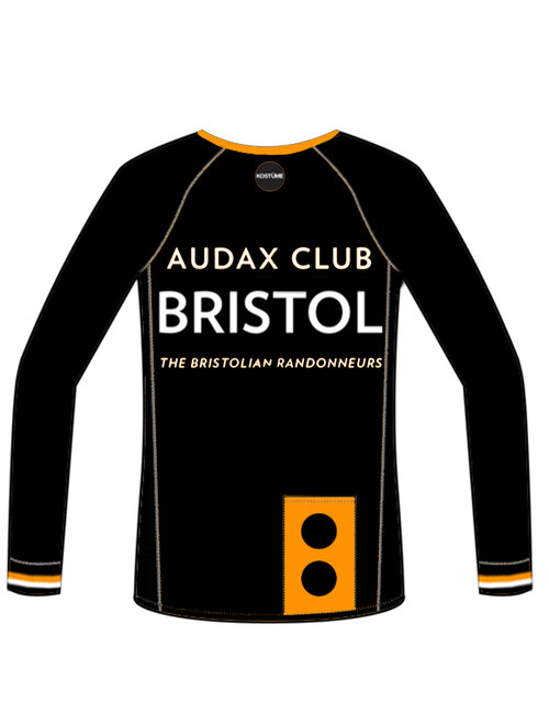 Kostüme x ACB Men's Stealth long sleeve base layer rear