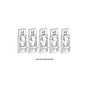 Replacement Shelving w/Adjustable Shelf Clips for 12" deep Peninsula Wall cabinets Replacement Shelving w/Adjustable Shelf Clips for 12" deep Peninsula Wall cabinets