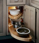 Base Blind Corner w/ Wood Lazy Susan (WLS_0000)