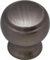 Masterpiece Decorative Hardware Callister Collection - Antique Nickel Knob