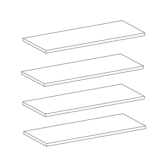Wood Masterpiece Pantry Shelves Kits Wood Masterpiece Pantry Shelves Kits