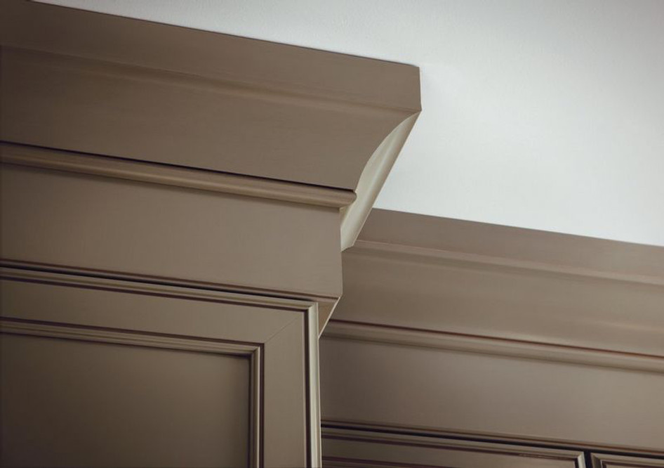 Extra Large Cove Molding with Starter Molding and Solid Stock Extra Large Cove Molding with Starter Molding and Solid Stock