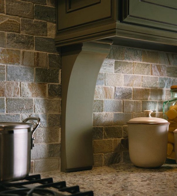 Cove Corbel as Backsplash Detail Cove Corbel as Backsplash Detail
