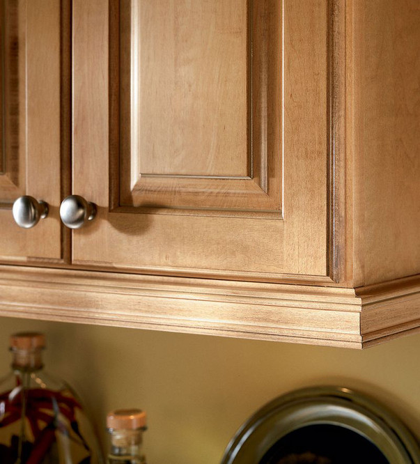 Inset Light Rail shown in Honey Spice Maple Inset Light Rail shown in Honey Spice Maple