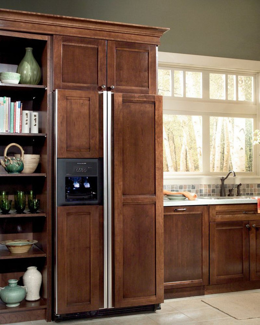 Decorative Appliance Panel for Side by Side Refrigerator Decorative Appliance Panel for Side by Side Refrigerator