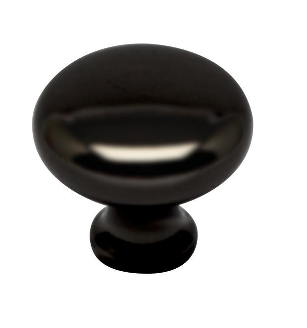 Masterpiece Decorative Hardware Meridian Collection - Black Nickel Knob